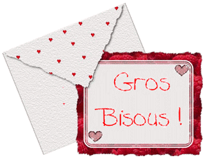 gros bisous carte